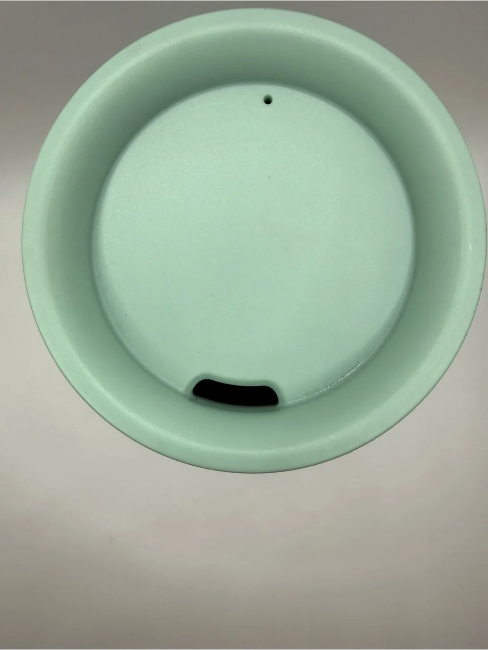 Starbucks Silver Tumbler with Mint Green Lid